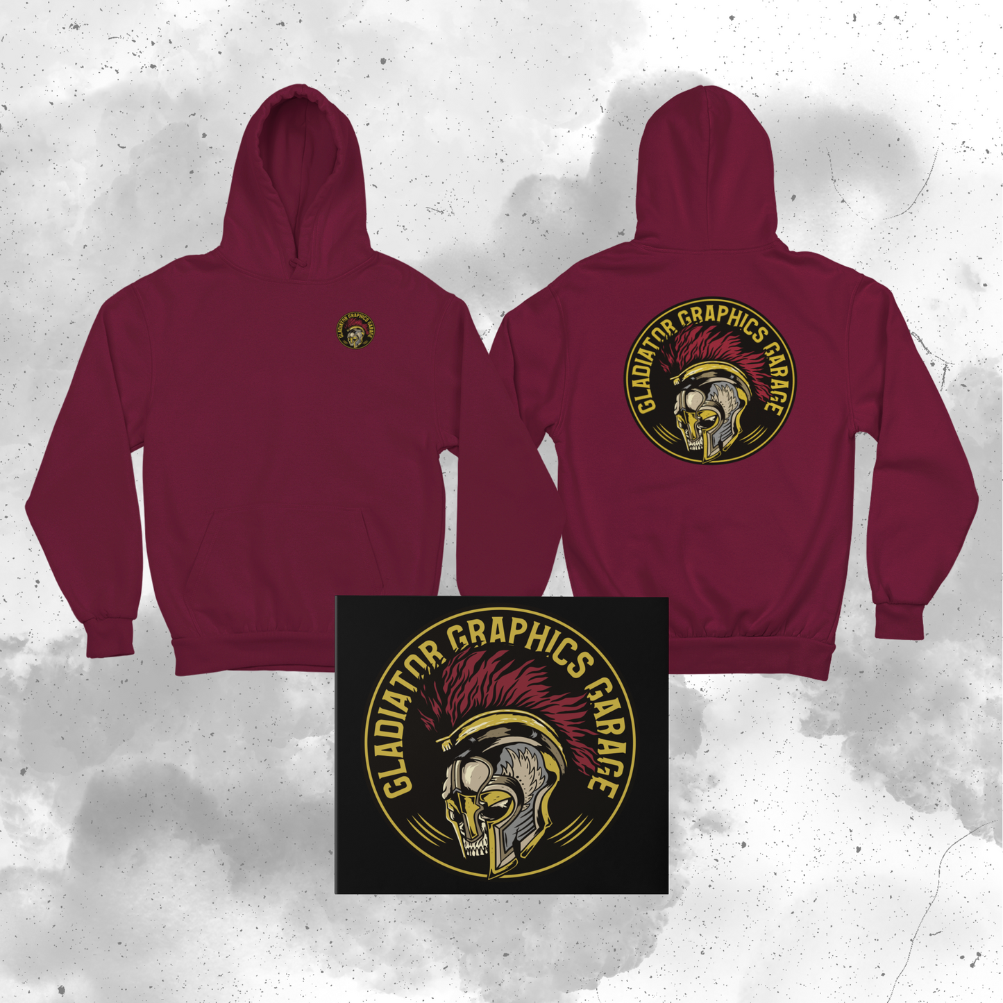 Gladiator Graphics Garage Hoodie